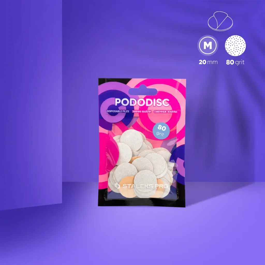 Staleks PRO PODODISC Ersatzfeilen weiß