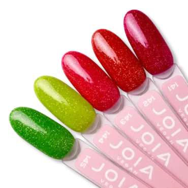 Neon Gelnägel mit JOIA vegan 141, 142,143,144