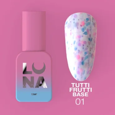 Color Base, Tutti Frutti, weiß mit bunten Konfetti