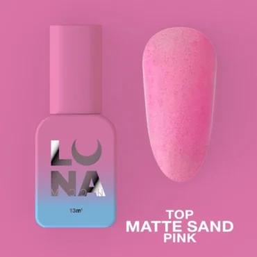 Effekt Top in Sandtextur pink, Überlacl Luna moon