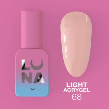 UV Builder Gel Light Acrygel, 68 nude