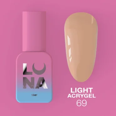 UV Builder Gel Light Acrygel, 69 braun