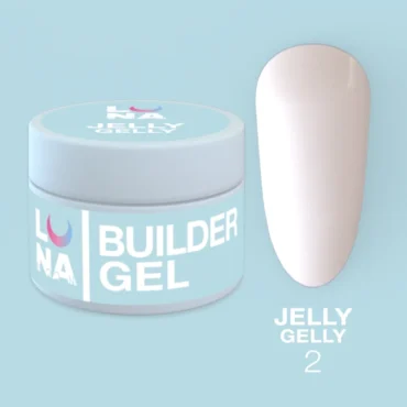 UV Builder Gel, Jelly Gelly weiß