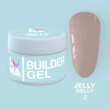 UV Builder Gel, Jelly Gelly nude braun