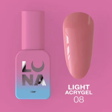 UV Builder Gel Light Acrygel, 8 nude