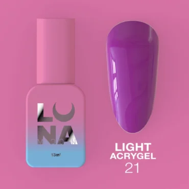 UV Builder Gel Light Acrygel, 21 neon lila