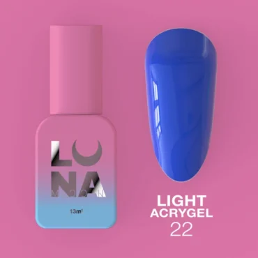 UV Builder Gel Light Acrygel, 22 neon blau