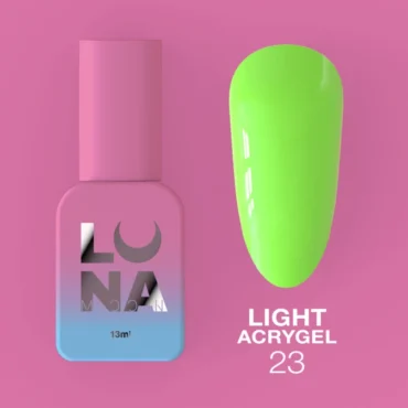 UV Builder Gel Light Acrygel, 23 neon grün