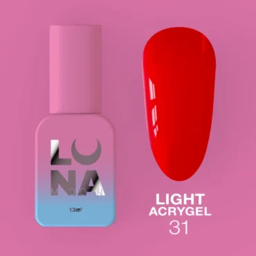 UV Builder Gel Light Acrygel, 31 rot