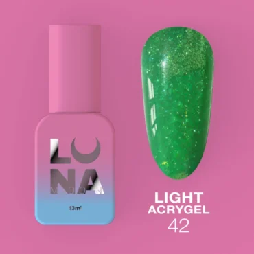 UV Builder Gel Light Acrygel, Reflection 42 grün