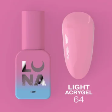 UV Builder Gel Light Acrygel, 64 rosa