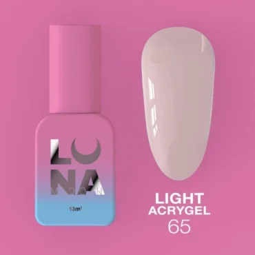 UV Builder Gel Light Acrygel, 65 nude