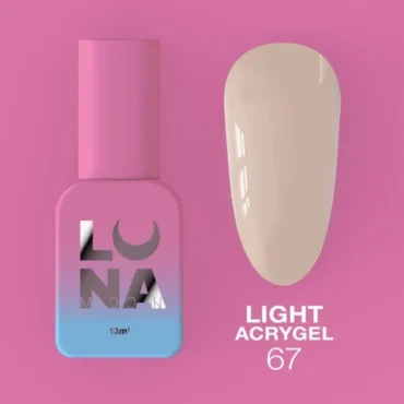 UV Builder Gel Light Acrygel, 67 nude