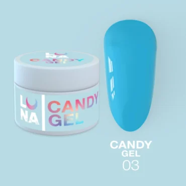 UV Builder Gel, Candy Gel 3 blau