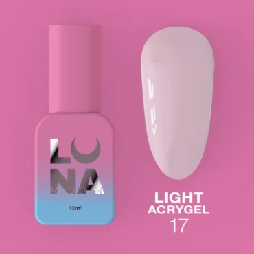 UV Builder Gel Light Acrygel, 17 nude