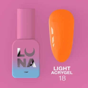 UV Builder Gel Light Acrygel, 18 neon orange