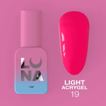 UV Builder Gel Light Acrygel, 19 neon rot