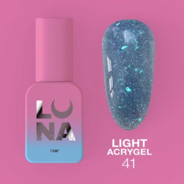 UV Builder Gel Light Acrygel, Reflection 41 blau