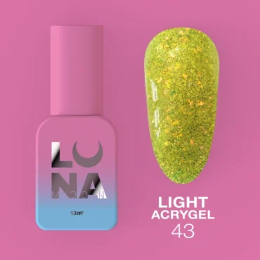 UV Builder Gel Light Acrygel, Reflection 43 gelb