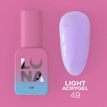 UV Builder Gel Light Acrygel, 49 lavendel