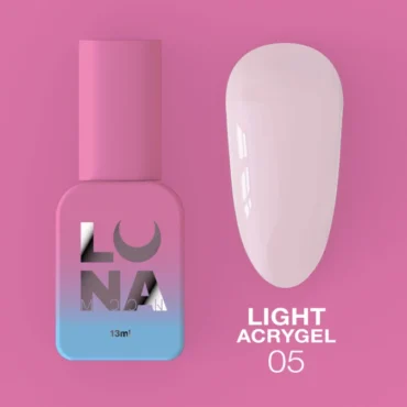 UV Builder Gel Light Acrygel, 5 pastell rosa