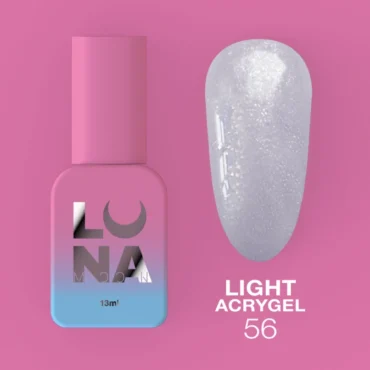 UV Builder Gel Light Acrygel, 56 lila glitzer