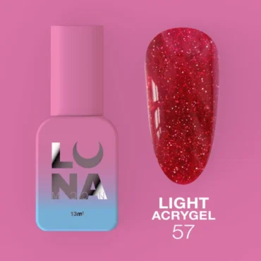 UV Builder Gel Light Acrygel, reflection 57 rot