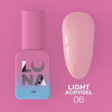 UV Builder Gel Light Acrygel, 6 nude