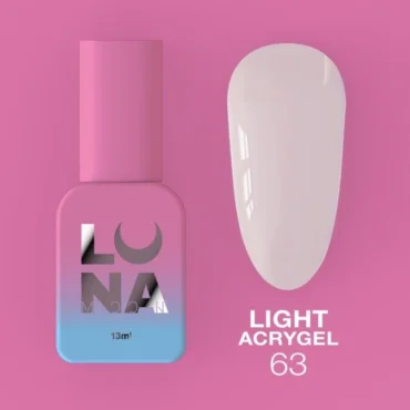 UV Builder Gel Light Acrygel, 63 nude