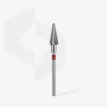 Hartmetall-Nagelfräser für Linkshänder Rot EXPERT Kopfdurchmesser 6 mm / 14 mm – Bild 2