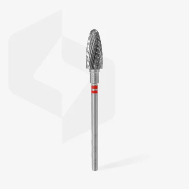 Hartmetall-Nagelfräser für Linkshänder Maisrot EXPERT Kopfdurchmesser 6 mm / 14 mm – Bild 2