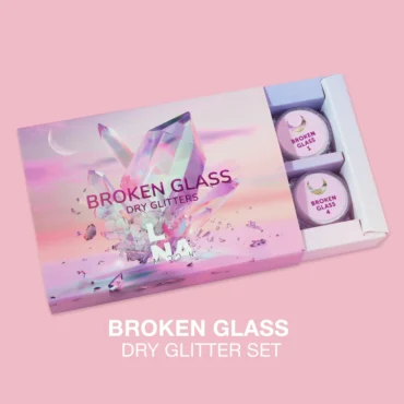 BROKEN GLASS DRY GLITTER SET