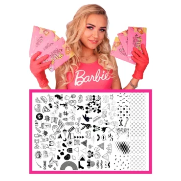 Stamping-Schablone Jelly Gelly 10
