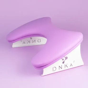 DNKA' Anatomische Armlehne für Maniküre LILA – Bild 2