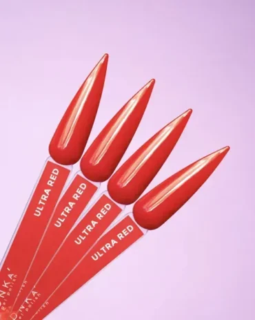 UV Nagellack von DNKA, Gel Polish Ultra RED, 12 ml
