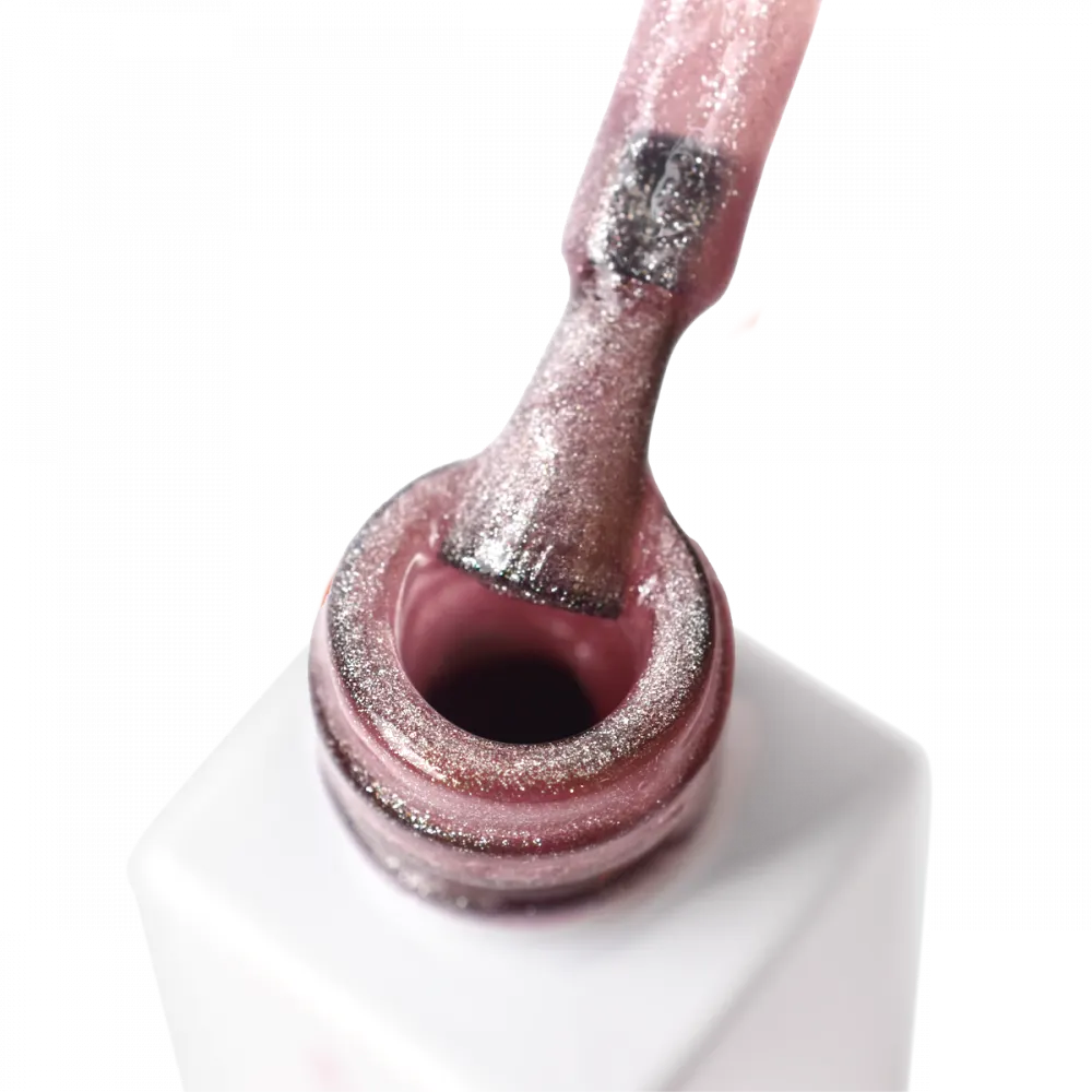 JOIA - Gellack Cat Eye 02C Rose Quartz Dust, 6 ml – Bild 3