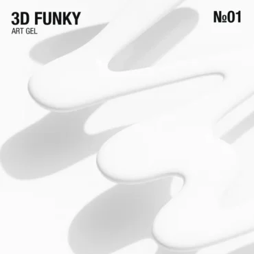 ADORE 3D Funky Art Gel N°01 white – Bild 2