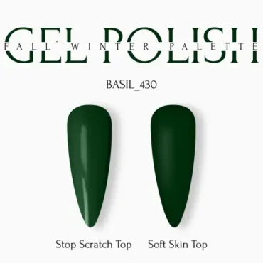 Gellack - ADORE №430 - basil – Bild 2