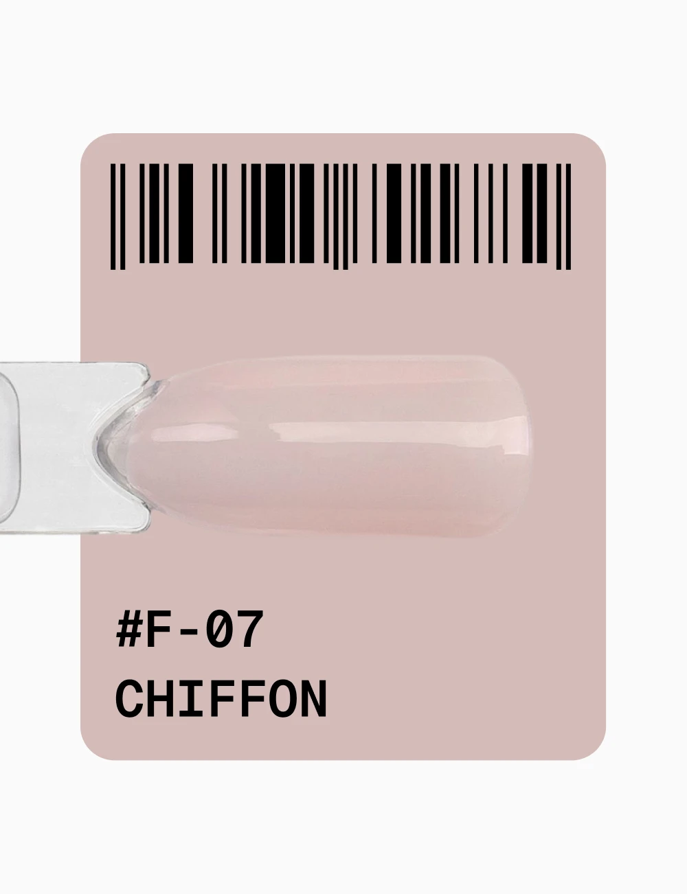 ADORE French Gellack F-07 Chiffon - 8 ml / 12 ml – Bild 4