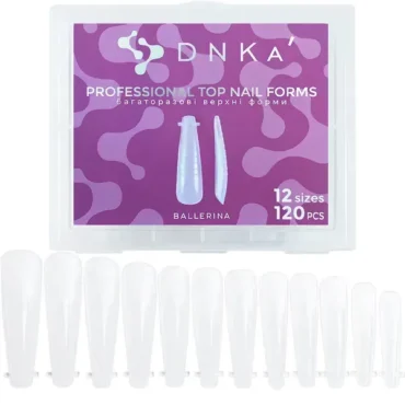 DNKA - PROFESSIONAL TOP NAIL FORMS , BALLERINA