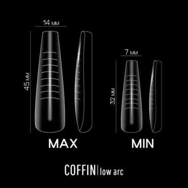 PRO Nail Forms - coffin – Bild 2