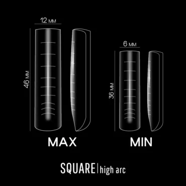 PRO Nail Forms - square – Bild 2