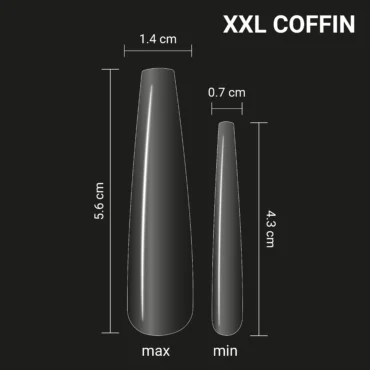 SPLETNIца XXL Gel Tips - coffin – Bild 2