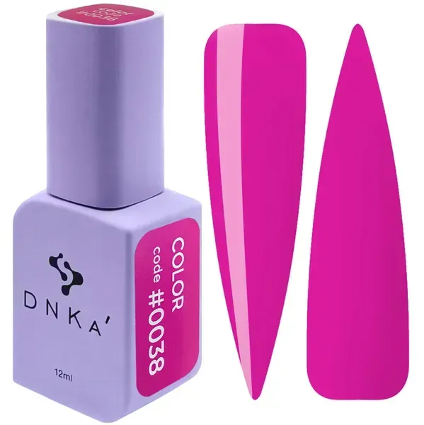COLOR GEL POLISH "DNKa", 12 ml #0038