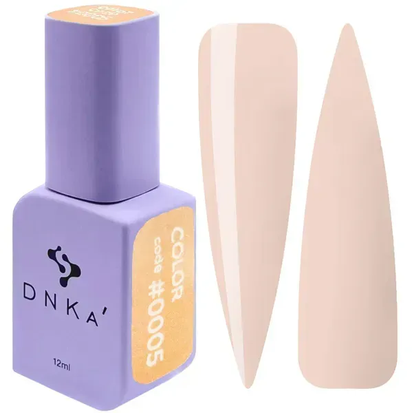 COLOR GEL POLISH "DNKa", 12 ml #0005