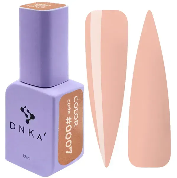 COLOR GEL POLISH "DNKa", 12 ml #0007