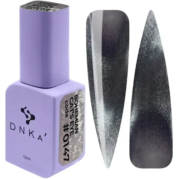 COLOR GEL POLISH "DNKa", 12 ml #0147 Cat's Eye