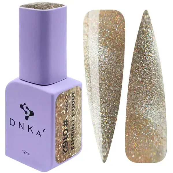 COLOR GEL POLISH "DNKa", 12 ml #0162 1000 & 1 NIGHTS
