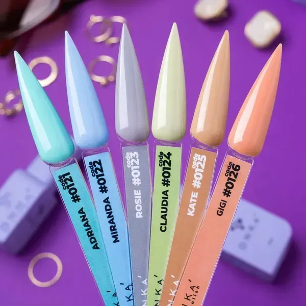 COLOR GEL POLISH "DNKa", 12 ml #0123 – Bild 2