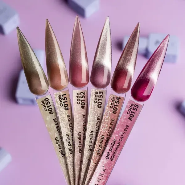 COLOR GEL POLISH "DNKa", 12 ml #0150 Cat's Eye – Bild 2